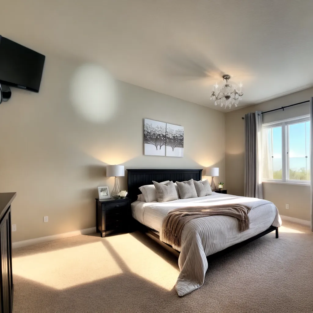 quarto acolhedor elegante sonho