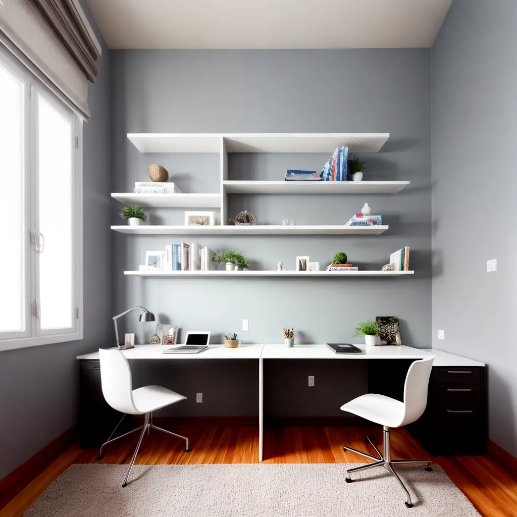 quarto escritorio confortavel luminoso