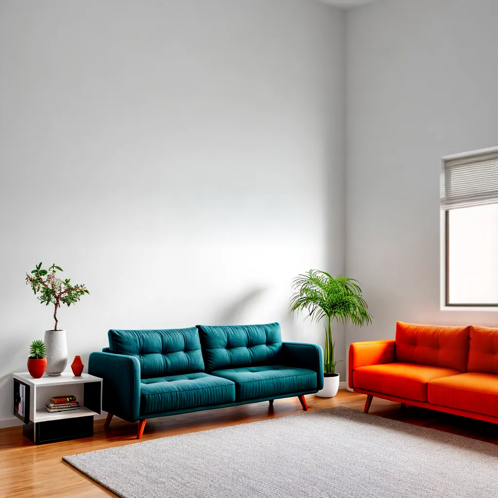 sala minimalista moveis italianos