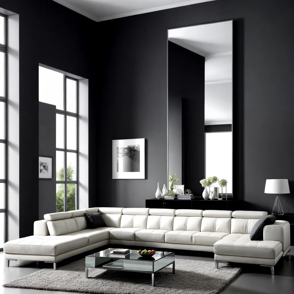 sala minimalista sofisticada design italiano 1