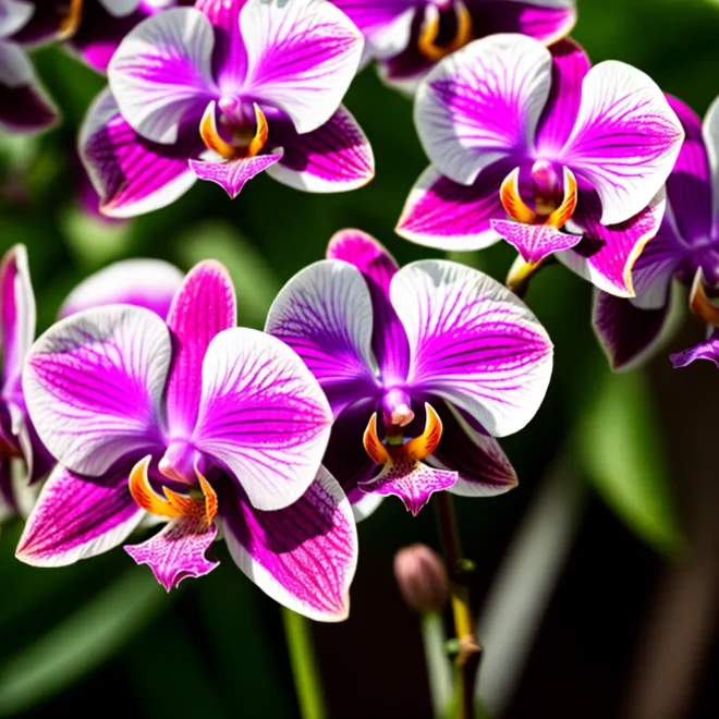 orquidea roxa detalhes beleza orquidea roxa detalhes beleza