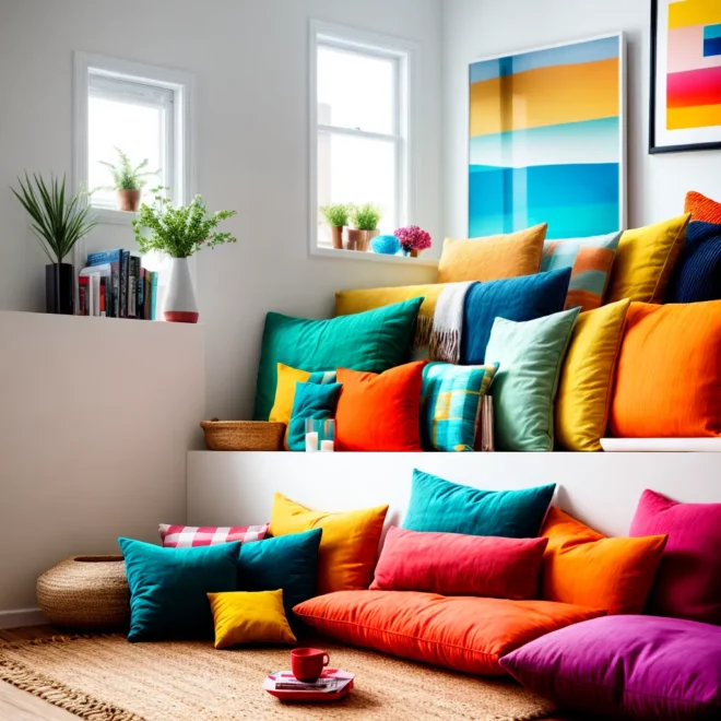 sala colorida sofa decoracao acessivel sala colorida sofa decoracao acessivel