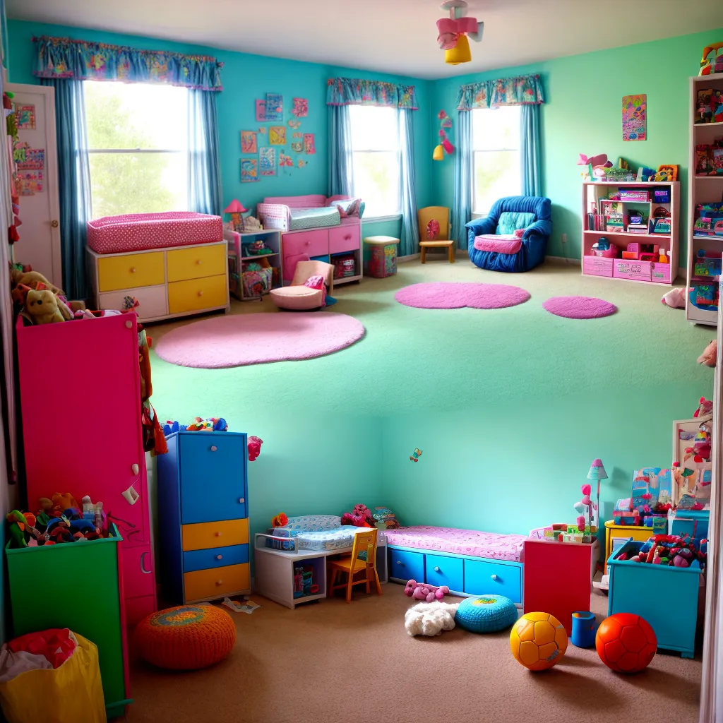 quarto infantil desorganizado caotico 1