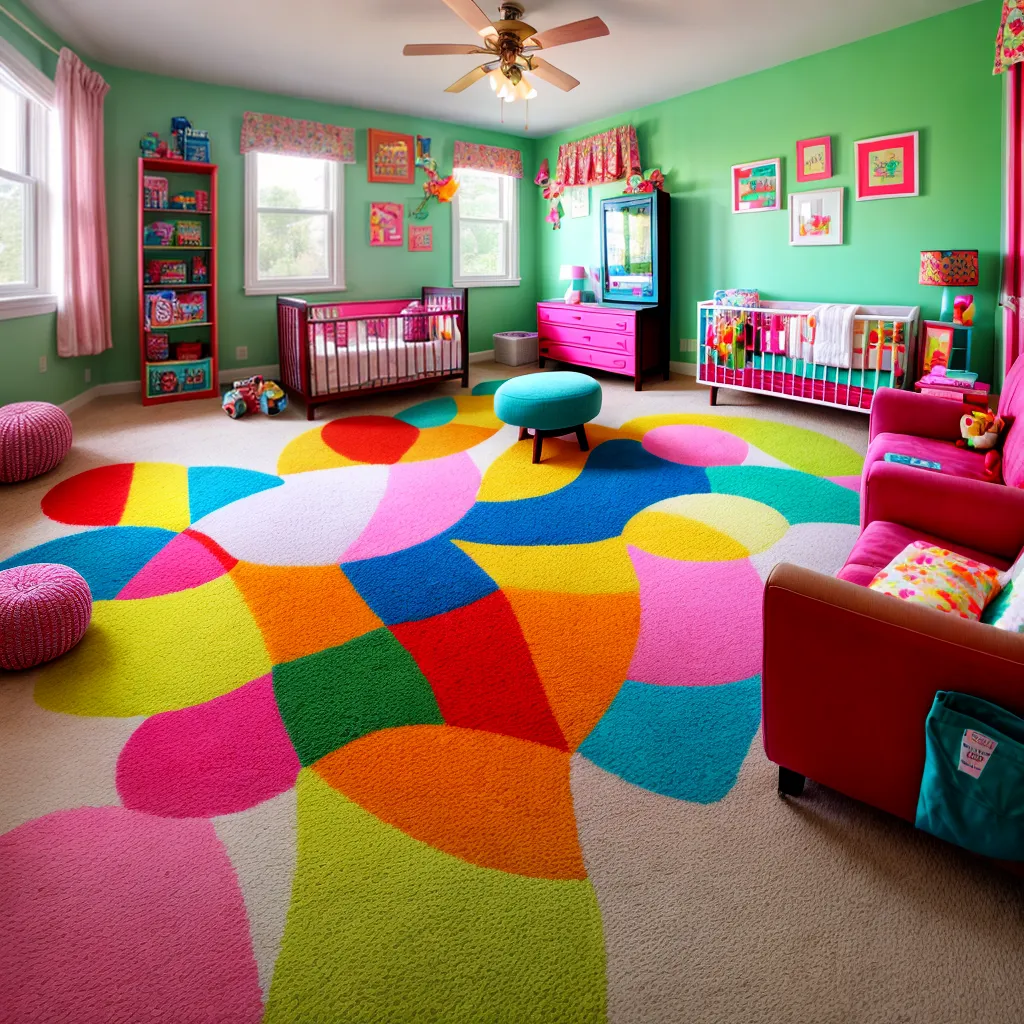 quarto bebe desorganizado movel colorido