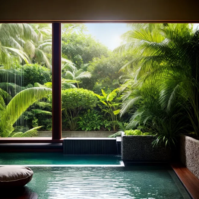 canto acoalhado natural casa relaxamento