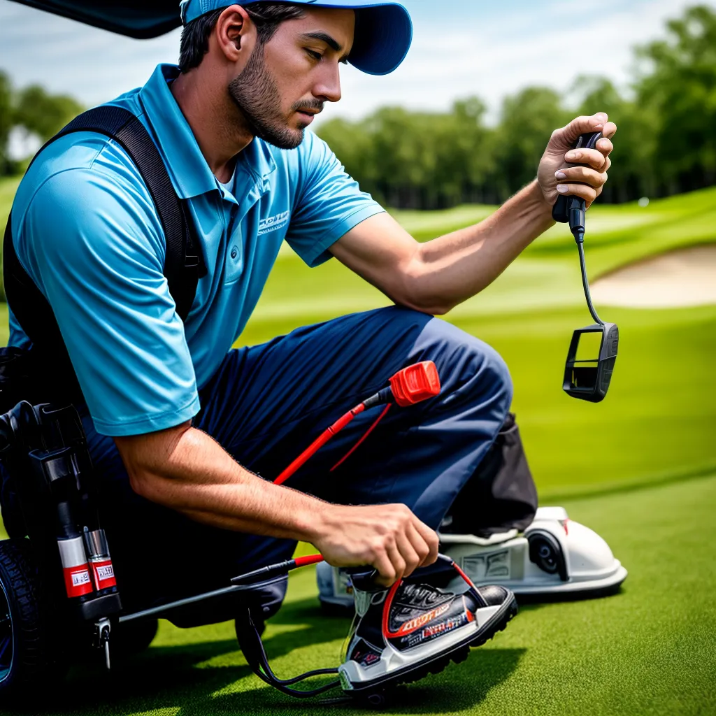 teste tensao bateria carrinho golfe