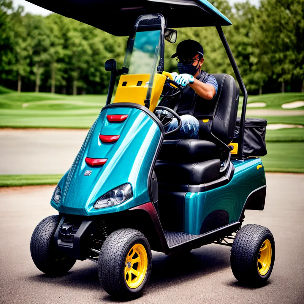 manutencao golf cart garagem ferramentas