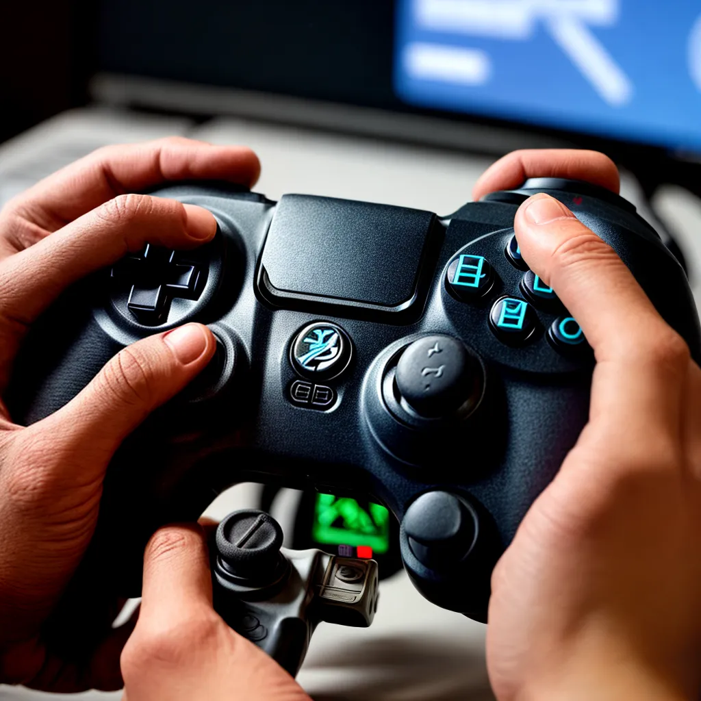 controle video game mao ferramentas manutencao
