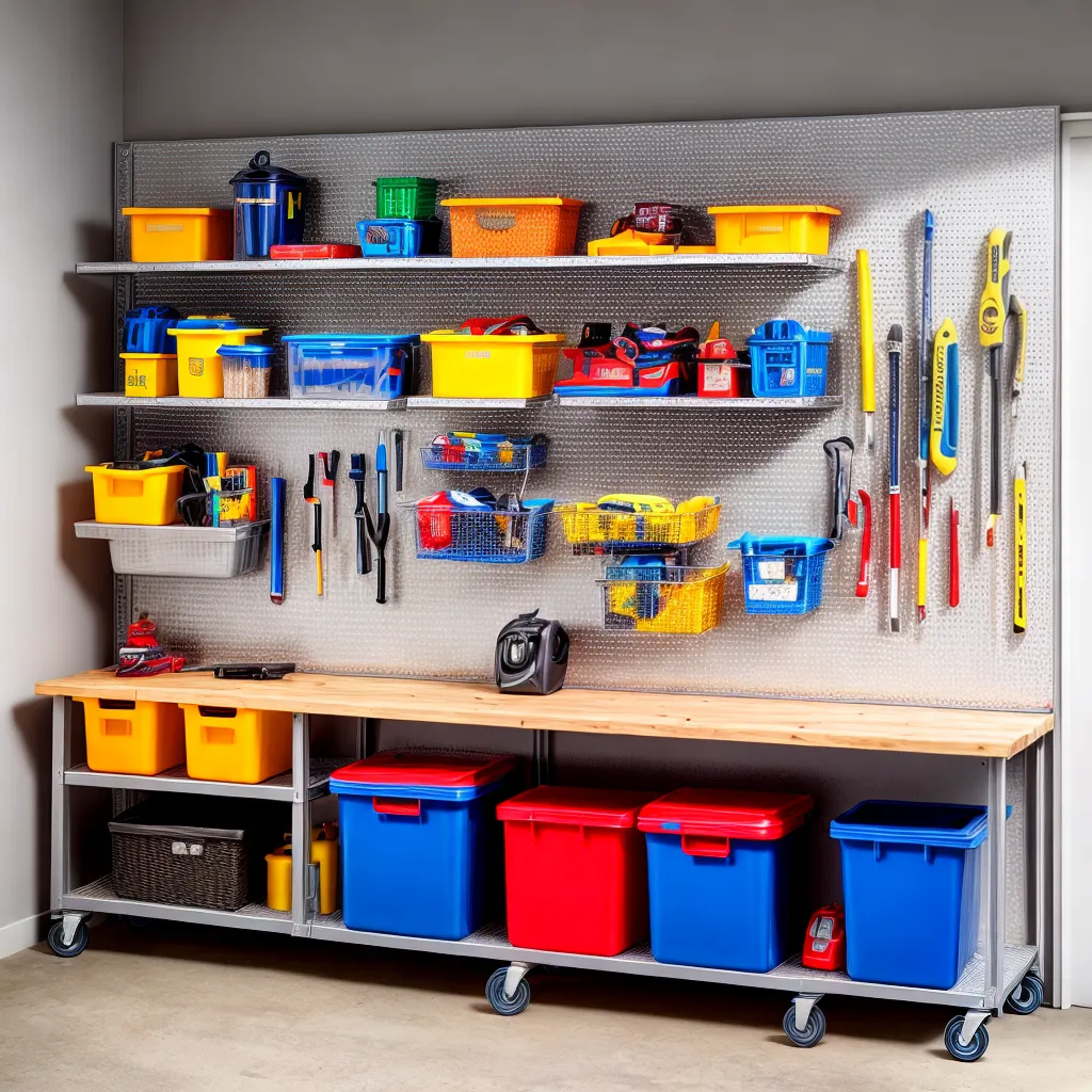 garagem organizada prateleiras armazenamento 1 garagem organizada prateleiras armazenamento 1
