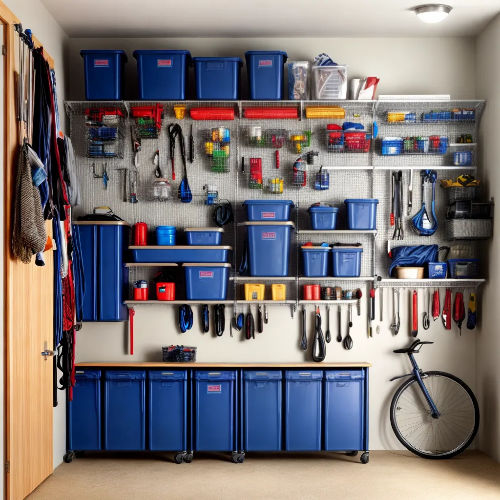 garagem organizada prateleiras ferramentas bicicletas garagem organizada prateleiras ferramentas bicicletas