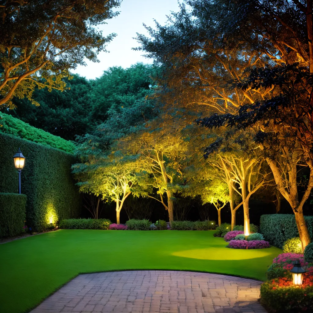 jardim colorido festivo luzes ambiente jardim colorido festivo luzes ambiente