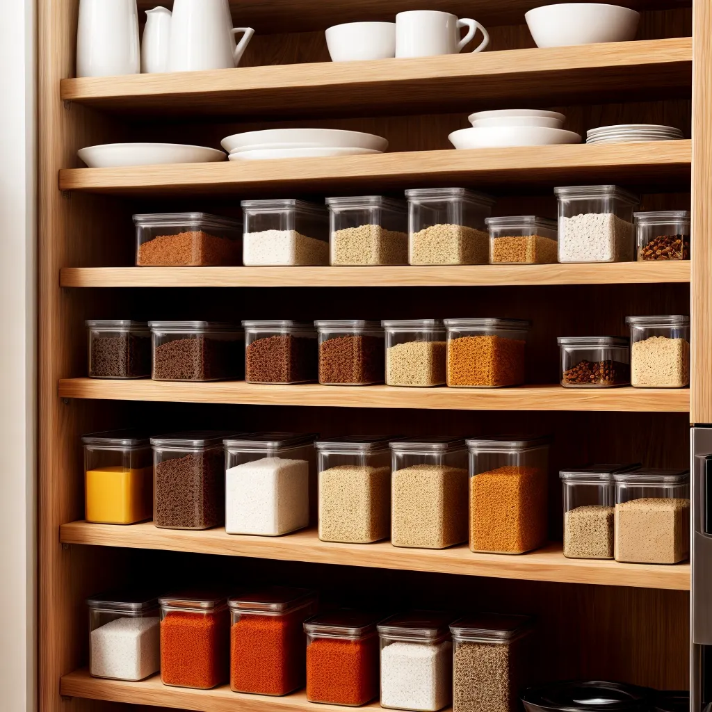 organizacao cozinha armario rotulos