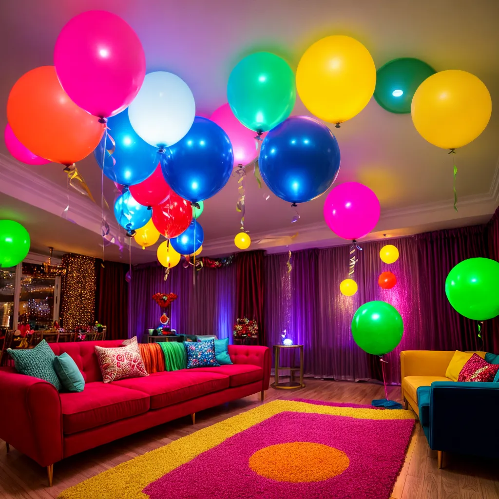 sala festiva decorada tematica