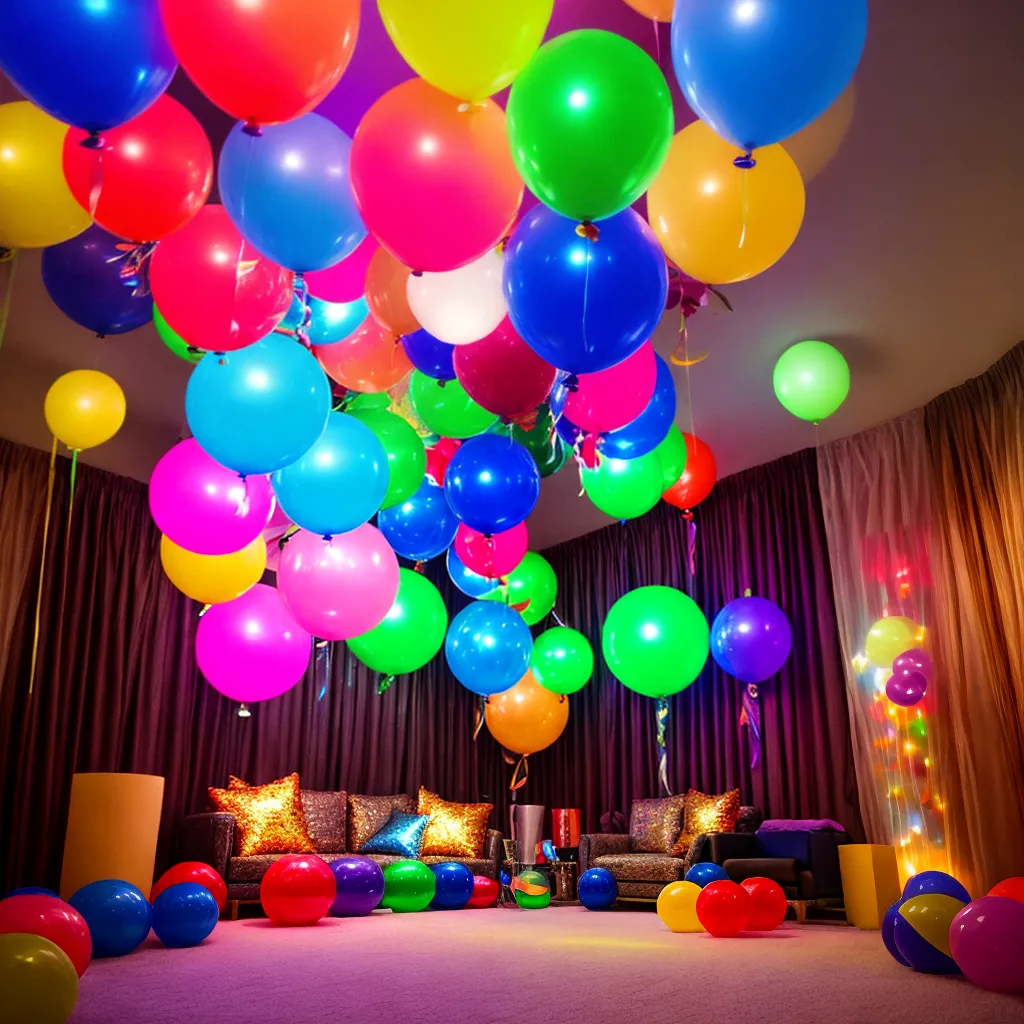sala festiva decorada tematica convidados