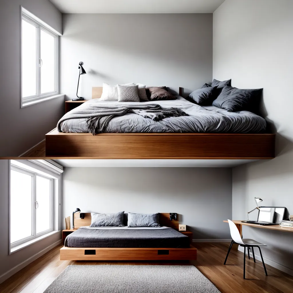 quarto compacto loft espelho iluminado quarto compacto loft espelho iluminado