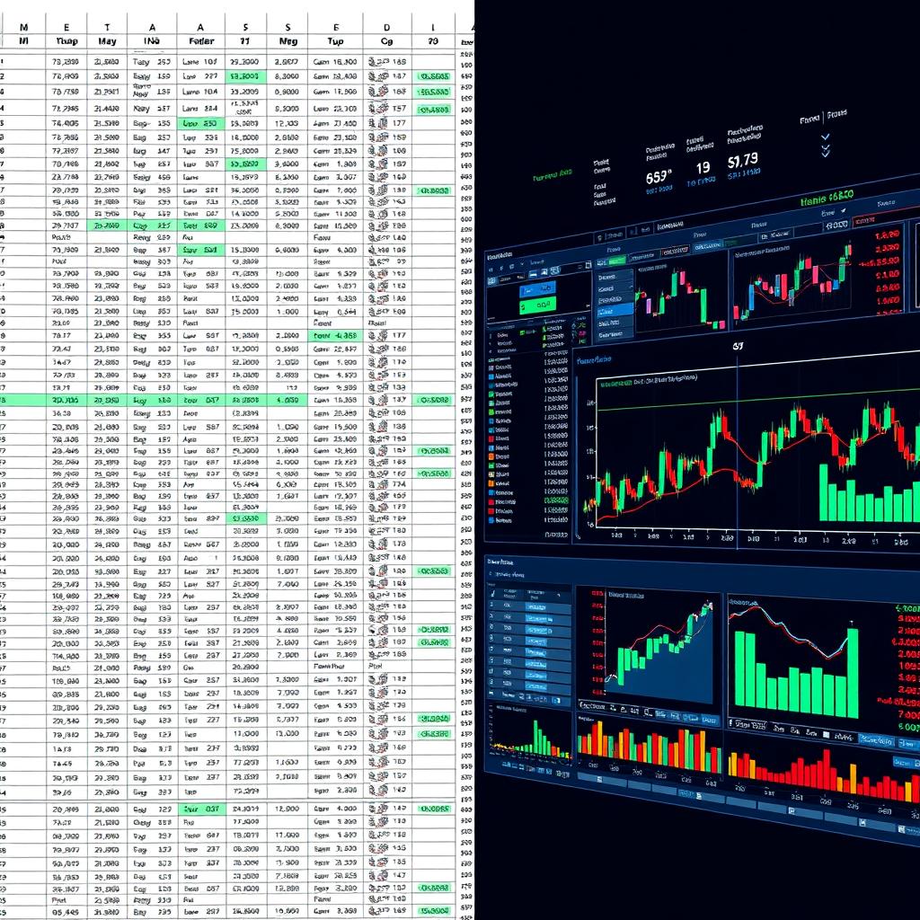 Planilhas de Excel vs dashboards de trading: qual é melhor para traders? Planilhas de Excel vs dashboards de trading: qual é melhor para traders?