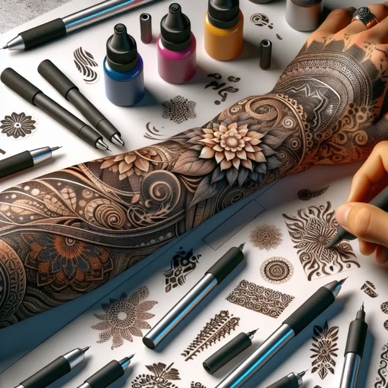 10 Formas de Fazer Tatuagem Falsa – Passo a Passo