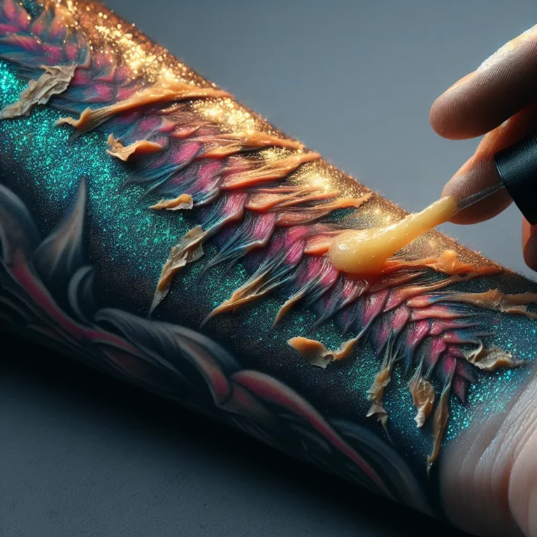 Com quantos dias a tatuagem começa a descascar?