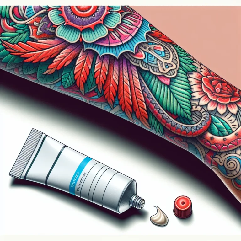 O que acontece se não passar pomada na tatuagem?
