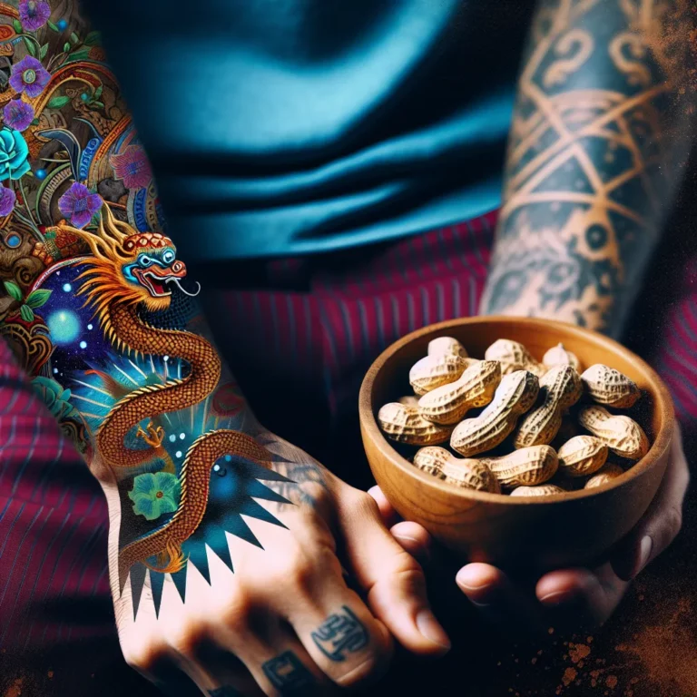 Quem faz tatuagem pode comer amendoim? Descubra Aqui!