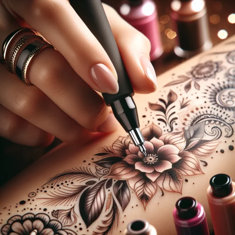 Como Fazer Tatuagem Falsa Usando Caneta (Passo a Passo)