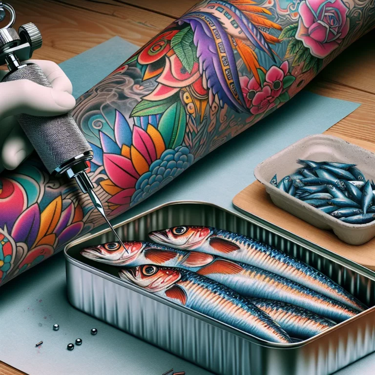 Quem faz tatuagem pode comer sardinha? Descubra Aqui!