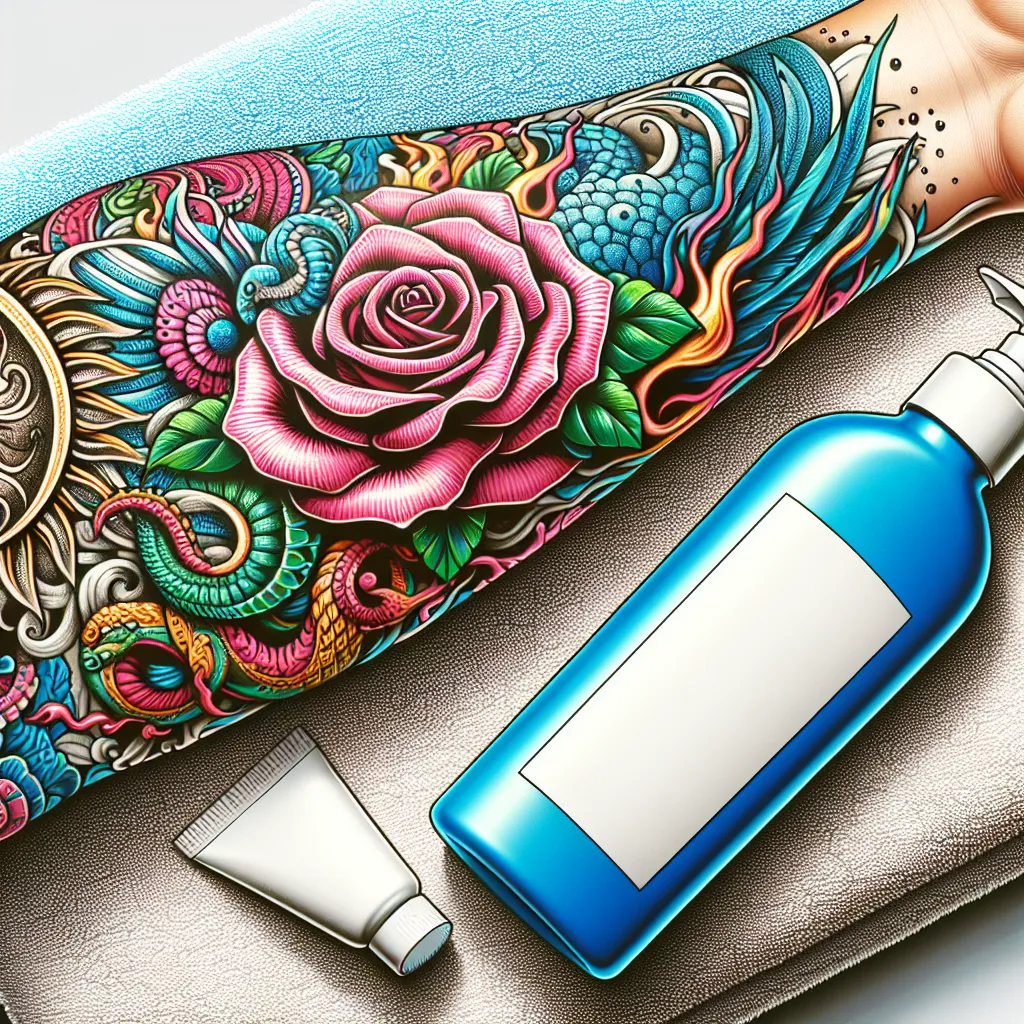 Cuidado com tatuagem e proteção contra o sol