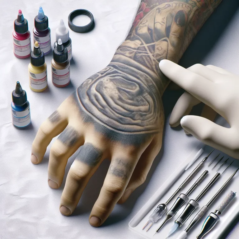 Como Corrigir uma Tatuagem Estourada? Tutorial Passo a Passo!