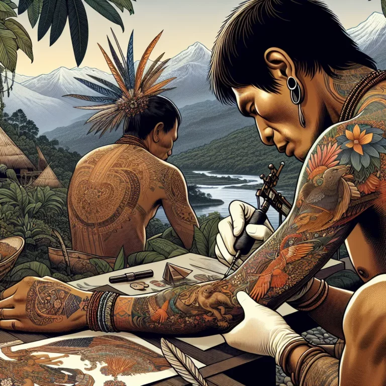 Como os índios fazem tatuagem? Tradição e Curiosidades!