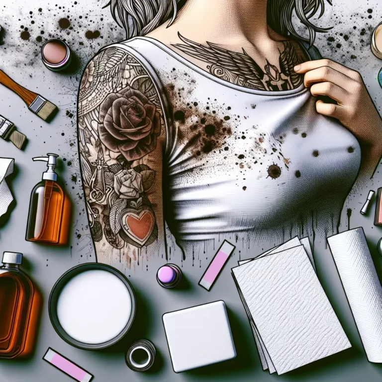 Como Remover Tinta de Tatuagem da Roupa? 10 Métodos Infalíveis!