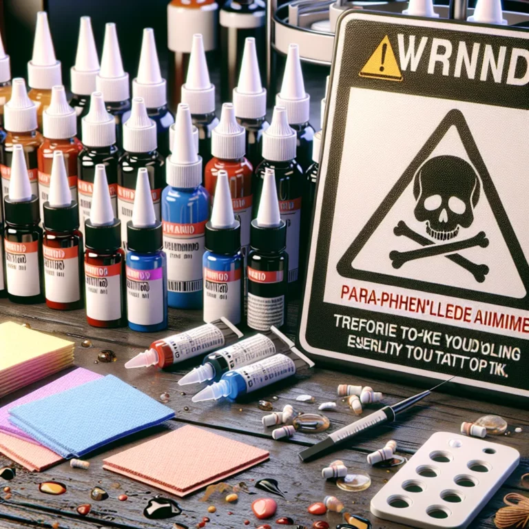 Quem tem alergia a parafenilenodiamina pode fazer tatuagem?