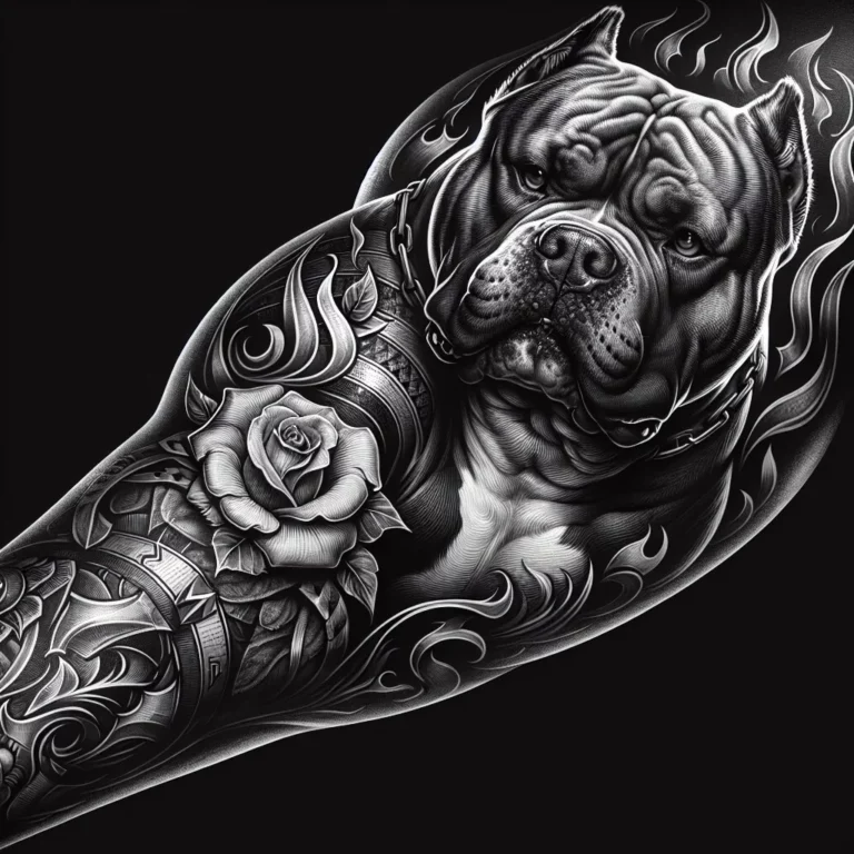 Qual é o significado da tatuagem de pitbull? Veja Aqui!