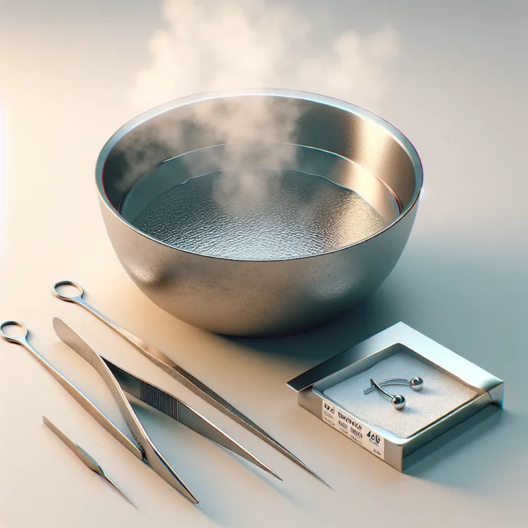 Como Esterilizar um Piercing com Água Quente? Tutorial Fácil!
