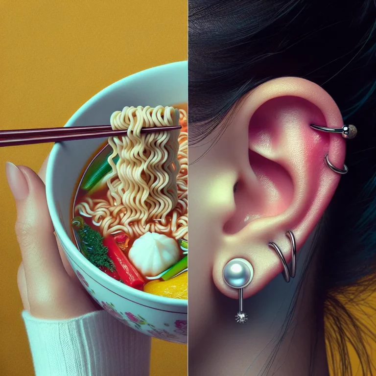 Quem fez piercing pode comer miojo? Tire suas Dúvidas!